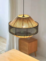 Jute Rattan Woven Pendant Lamp