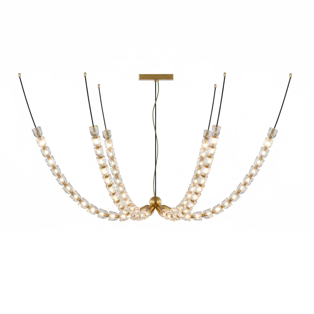 Gabriel Gold Chandelier