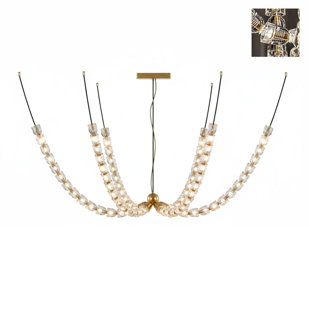 The Gabriel Branch LED Chandelier | Custom Size &