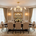 Kalin Flower Glass Chandelier