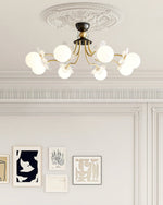Blossom Flower Glass Chandelier