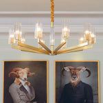 Kayla Brass Chandelier