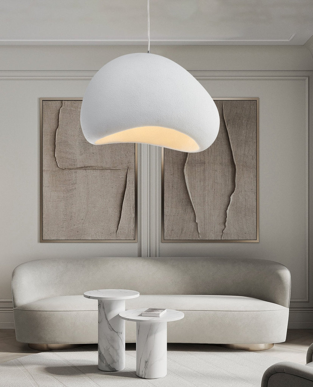 Aurelia Cloud Resin Pendant Light