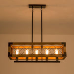 Kitchen Island Rectangle Chandelier
