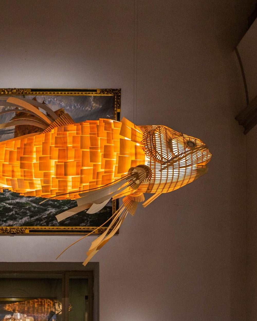 Koi Chandelier