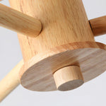 Kozan Wooden Chandelier