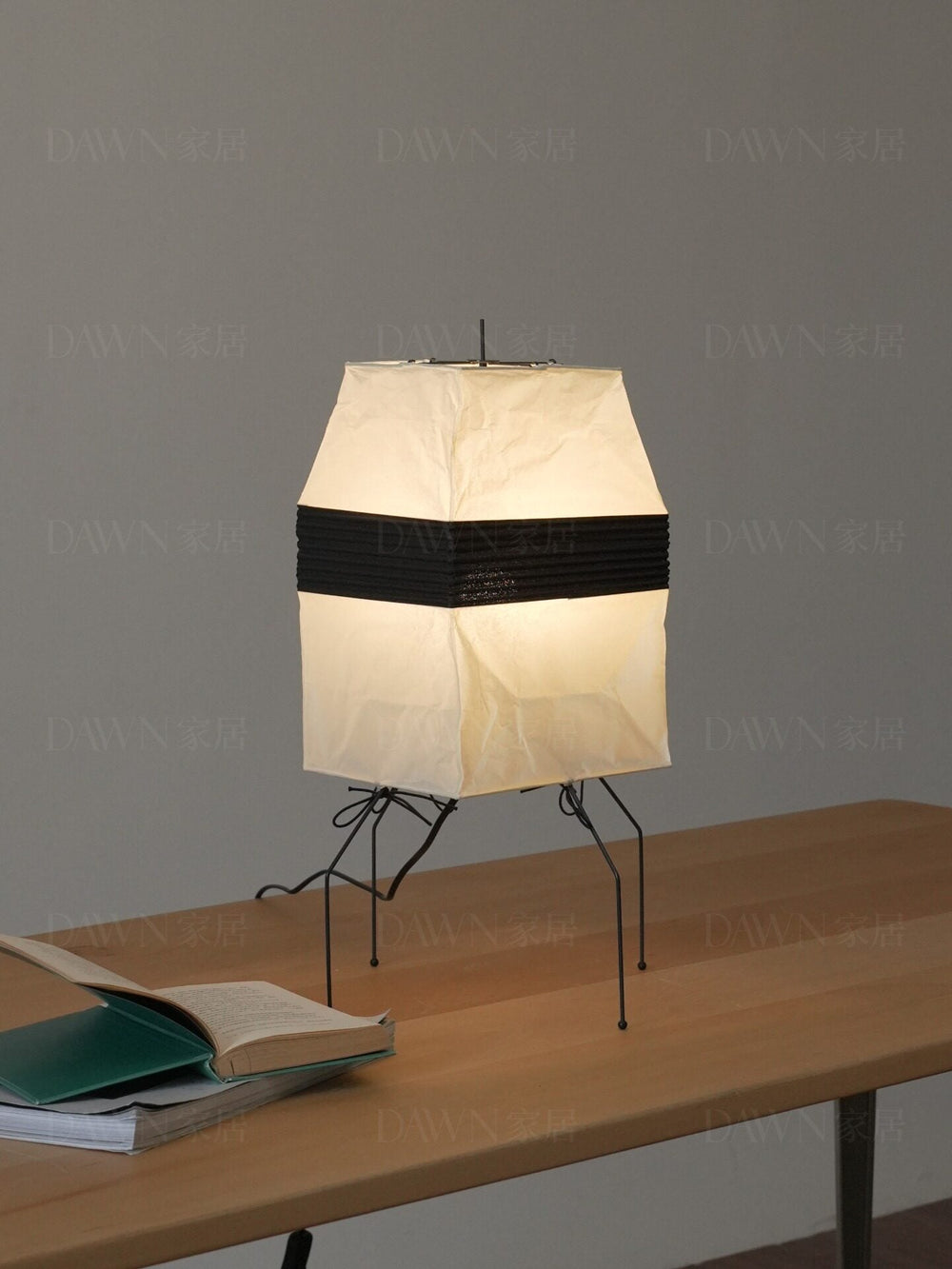 Kumo Paper Shade Table & Floor Lamp