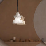 Trivola Alabaster Pendant Light