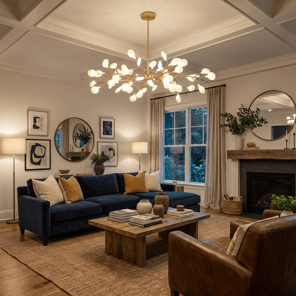 LED Firefly Sputnik Chandelier