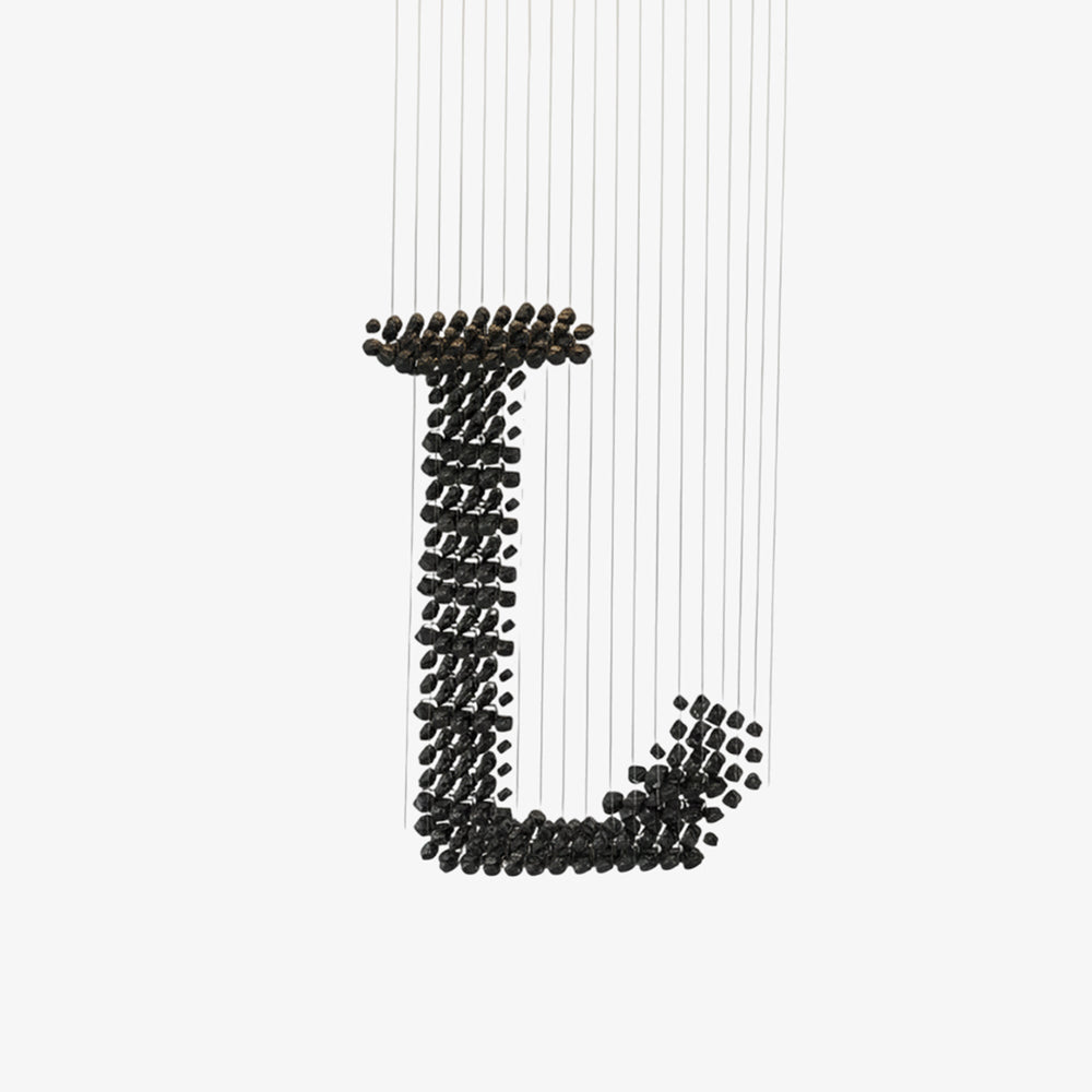 Charcoal Chandeliers L