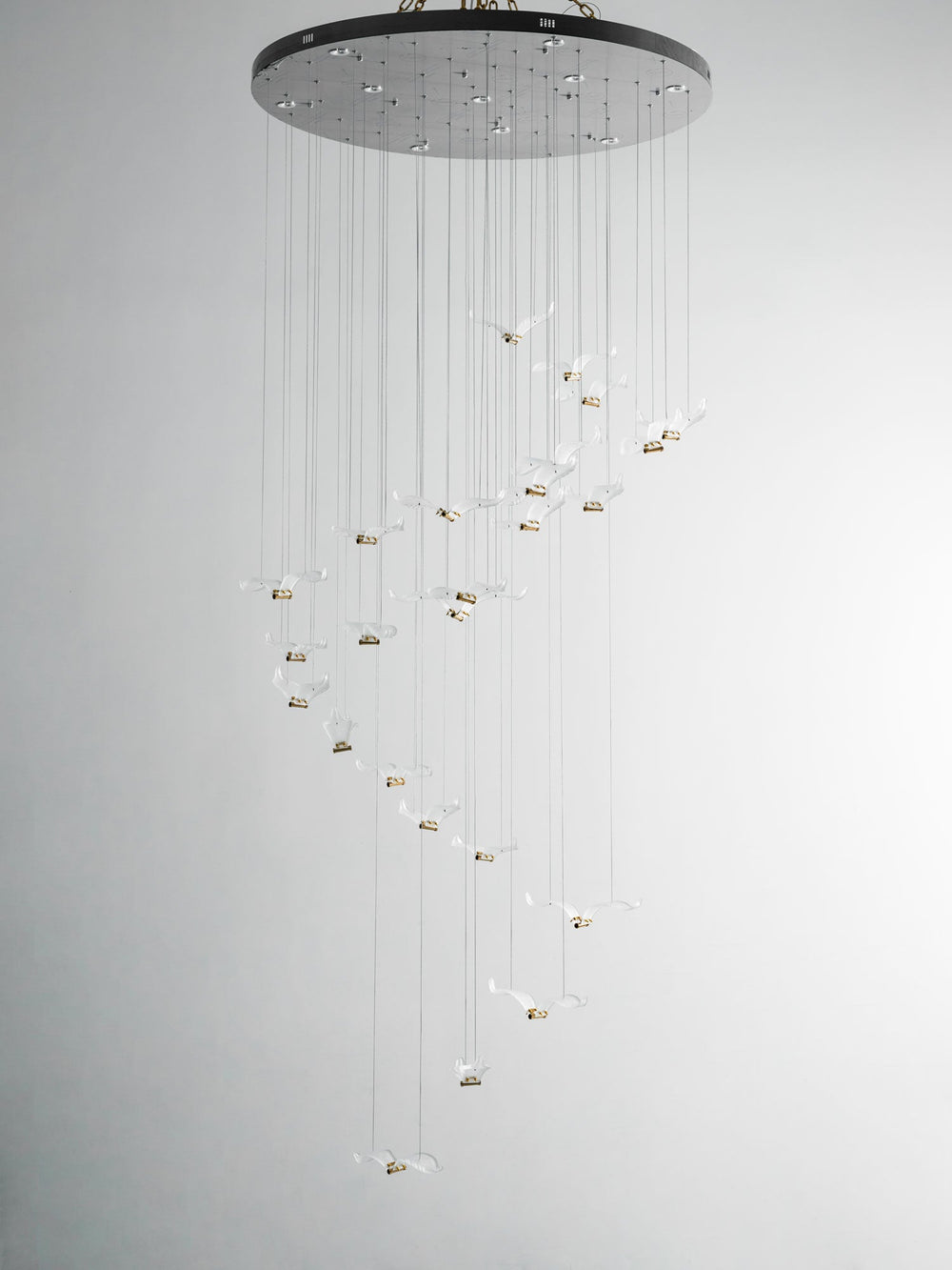 Large Seagull Chandelier