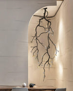 Large Long Branch Flower Chandelier