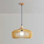 Lattice Nest Wooden Pendant Lamp