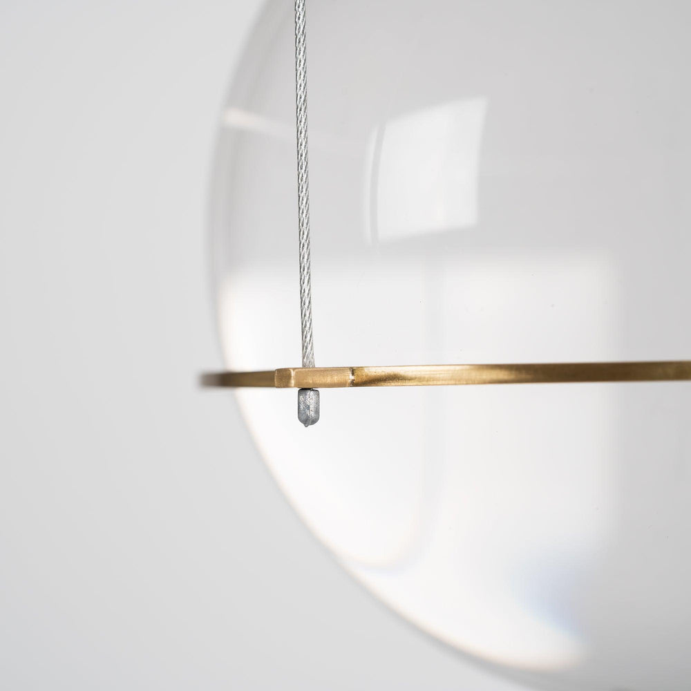 Floating Globe Pendant Light