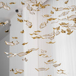 Leaf Twisted Sculptural Customize Chandelier