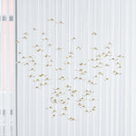 Leaf Twisted Sculptural Customize Chandelier