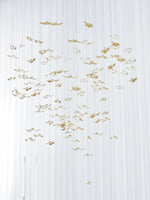Leaf Twisted Sculptural Customize Chandelier