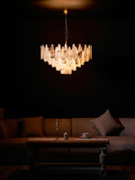 Leon Alabaster Chandelier