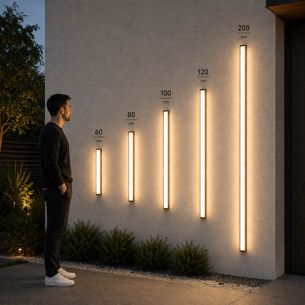 LineaBeam Outdoor Linear Wall Light – Modern Waterproof LED Sconce