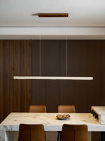 Linear Travertine Disc Pendant – Kitchen Island Lighting