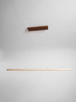 Linear Travertine Disc Pendant – Kitchen Island Lighting