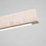 Linear Travertine Disc Pendant – Kitchen Island Lighting