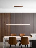 Linear Travertine Disc Pendant – Kitchen Island Lighting