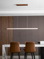 Linear Travertine Disc Pendant – Kitchen Island Lighting