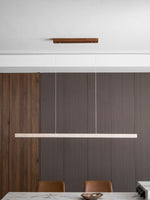 Linear Travertine Disc Pendant – Kitchen Island Lighting
