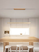 Linear Travertine Disc Pendant – Kitchen Island Lighting