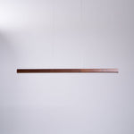 Linear Wooden Pendant Light