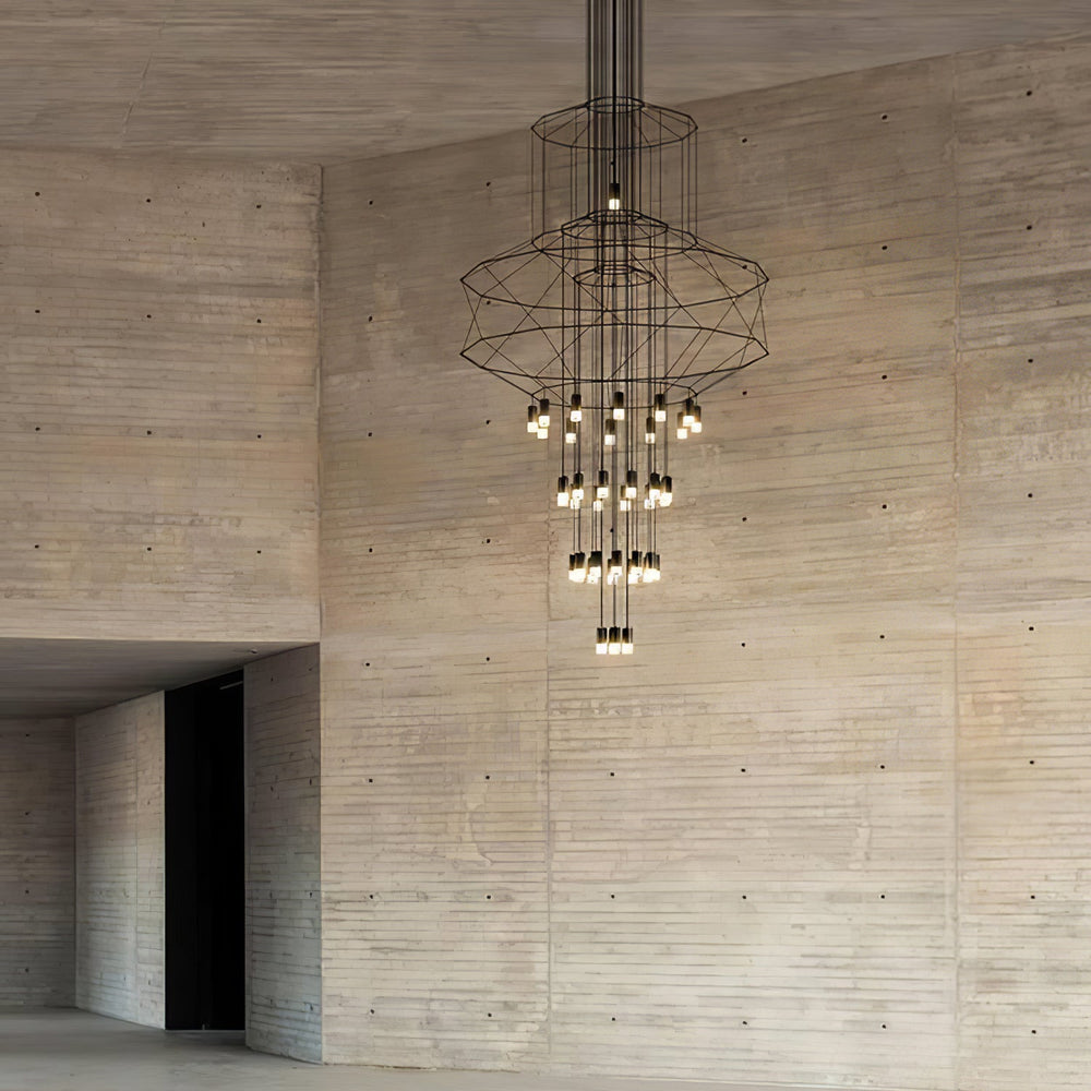 Lattice Chandelier