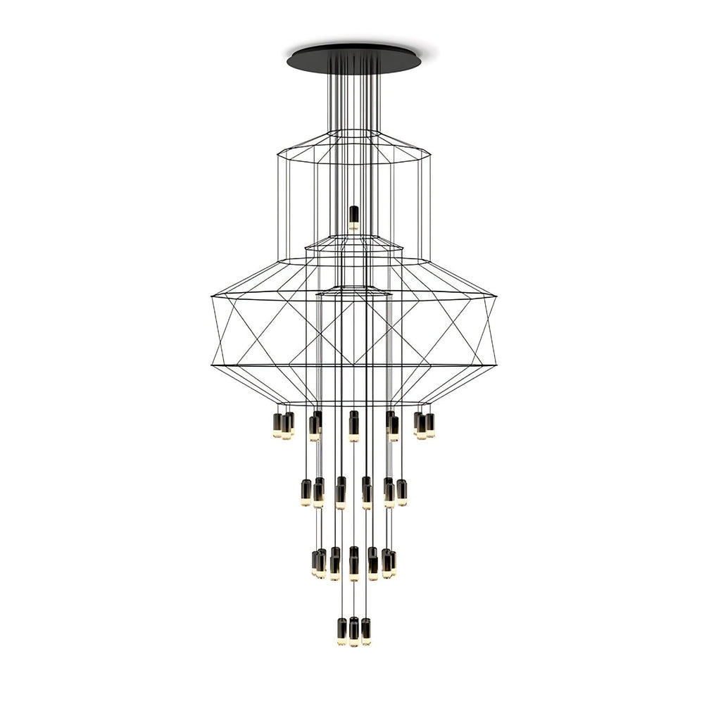 Lattice Chandelier