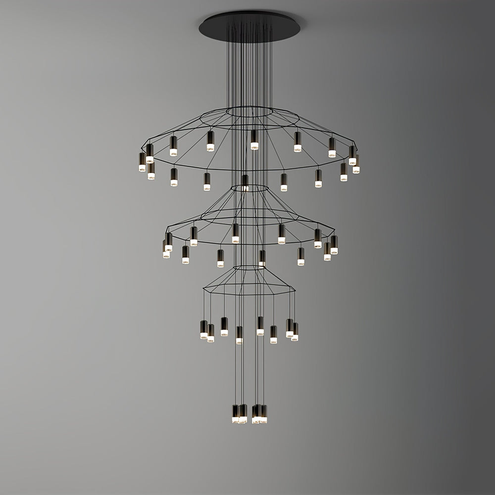Lattice Chandelier