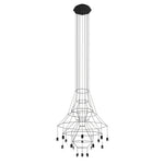 Lattice Chandelier