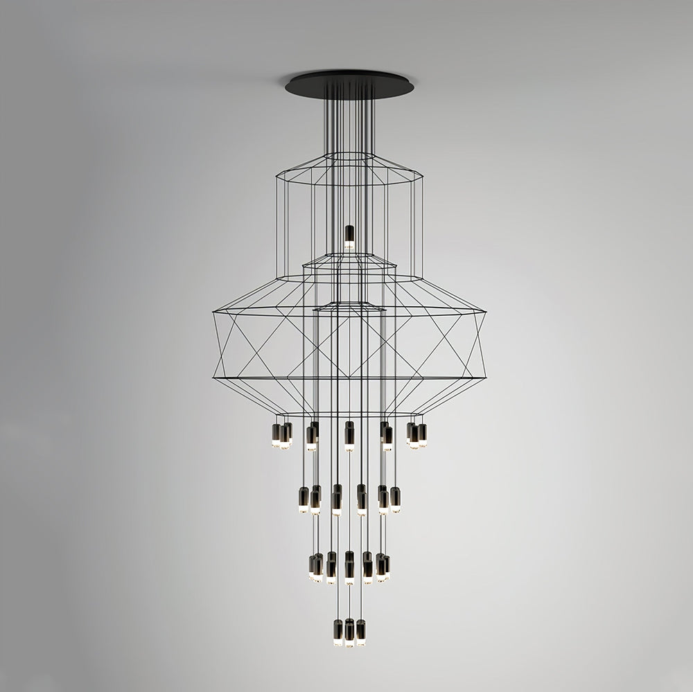 Lattice Chandelier
