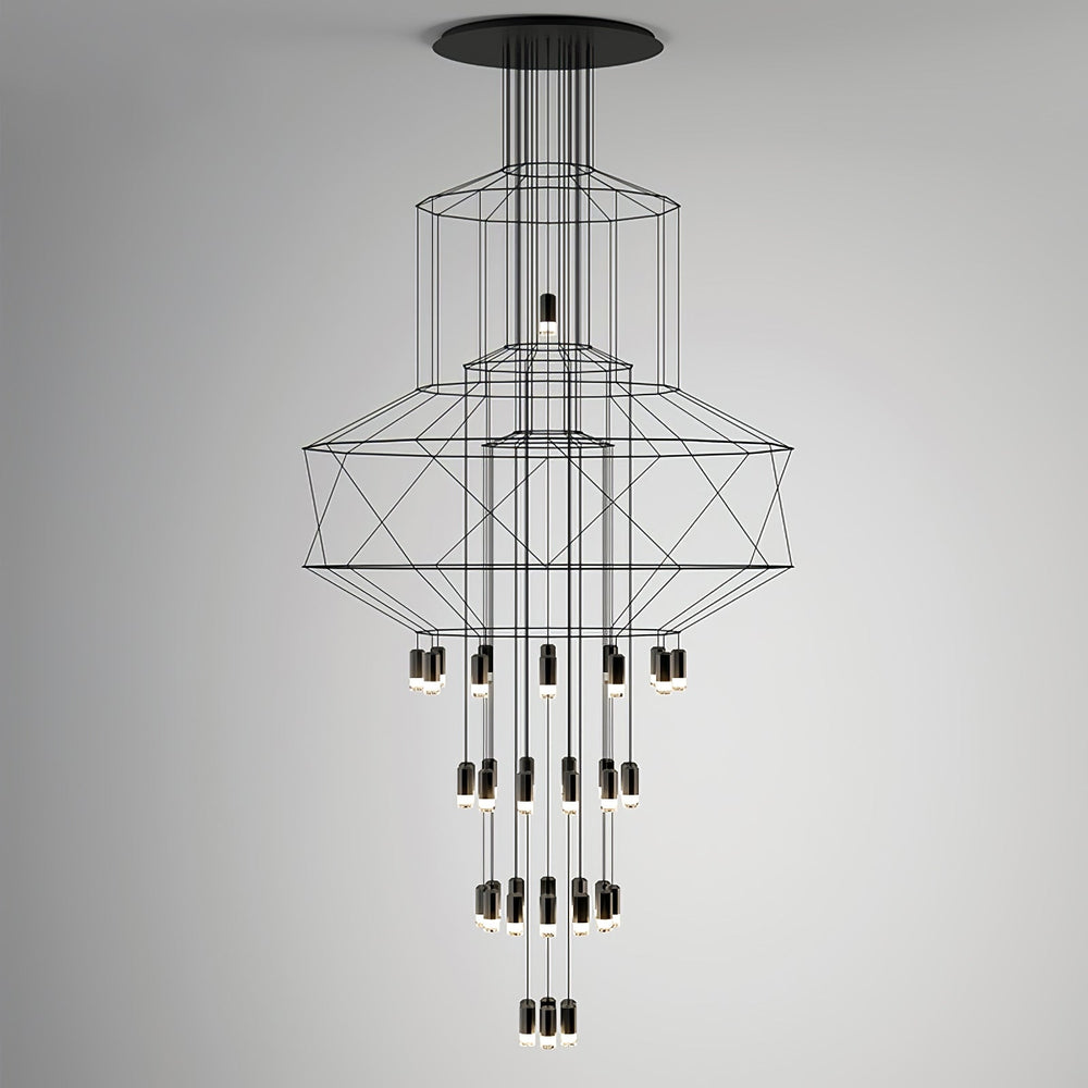Lattice Chandelier