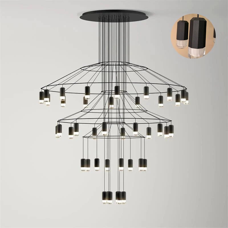 Lattice Chandelier