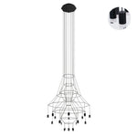 Lattice Chandelier