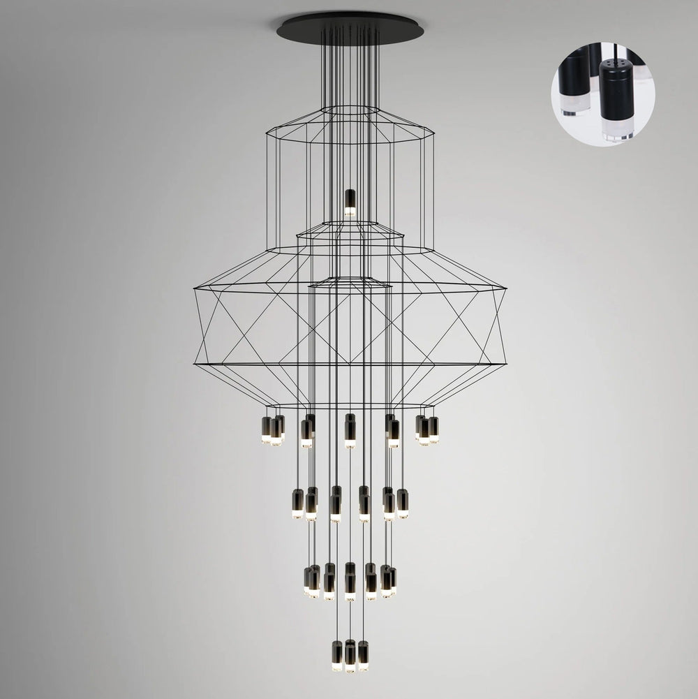 Lattice Chandelier