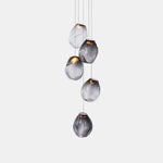 Liquid Glass Stone Pendant Light