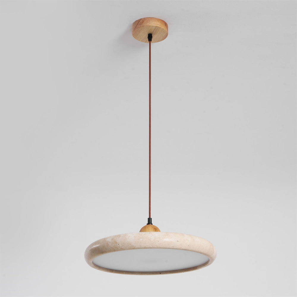 Lola Travertine Pendant Light