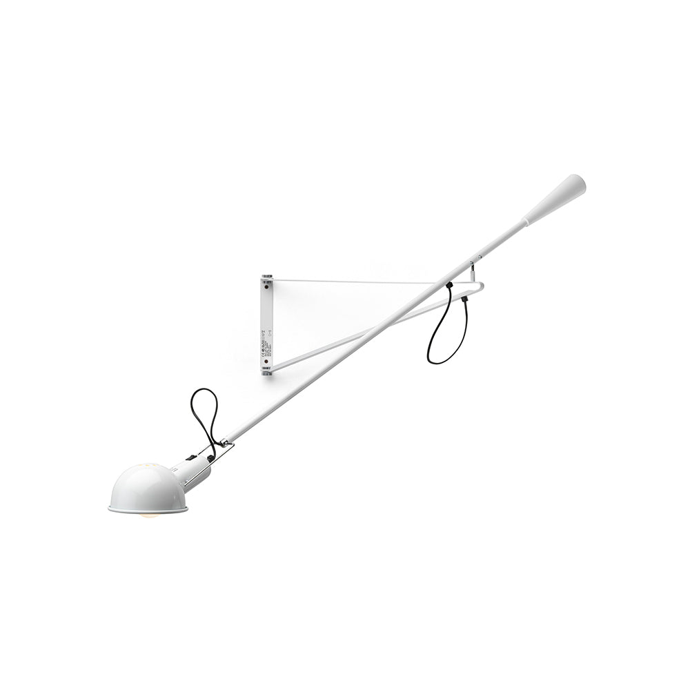Long Swing Arm Wall Lamp