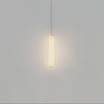 Long Oval LED Pendant Lamp
