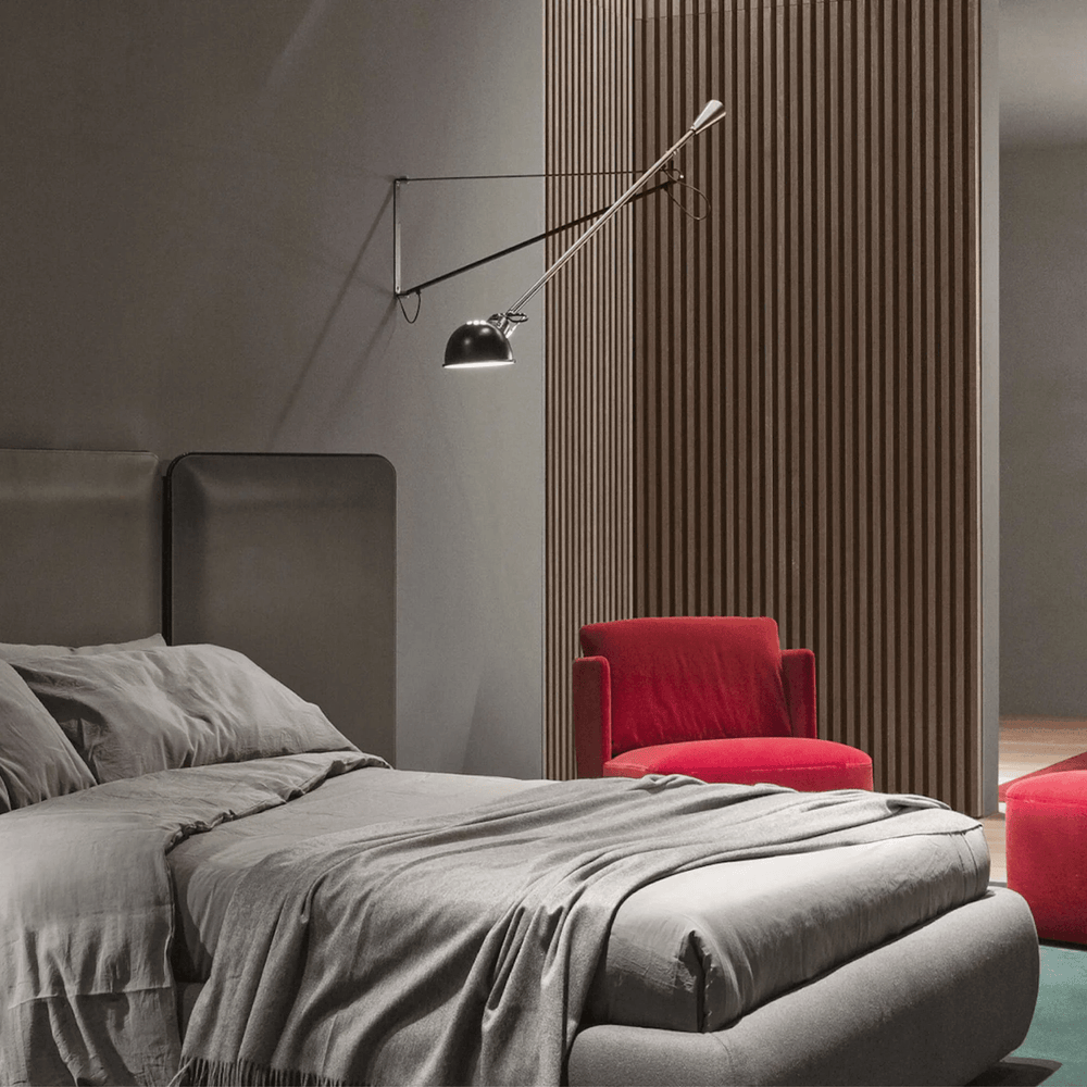 Long Swing Arm Wall Lamp