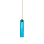 Long Tube Glass Pendant Light