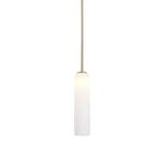 Long Tube Glass Pendant Light