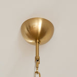 Solaris Disc Glass Chandelier