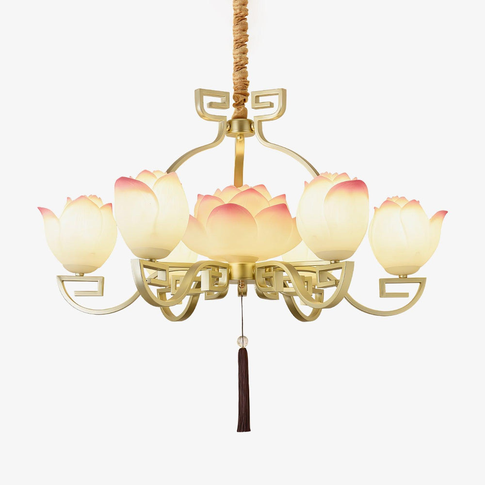 Lotus Bloom Chandelier