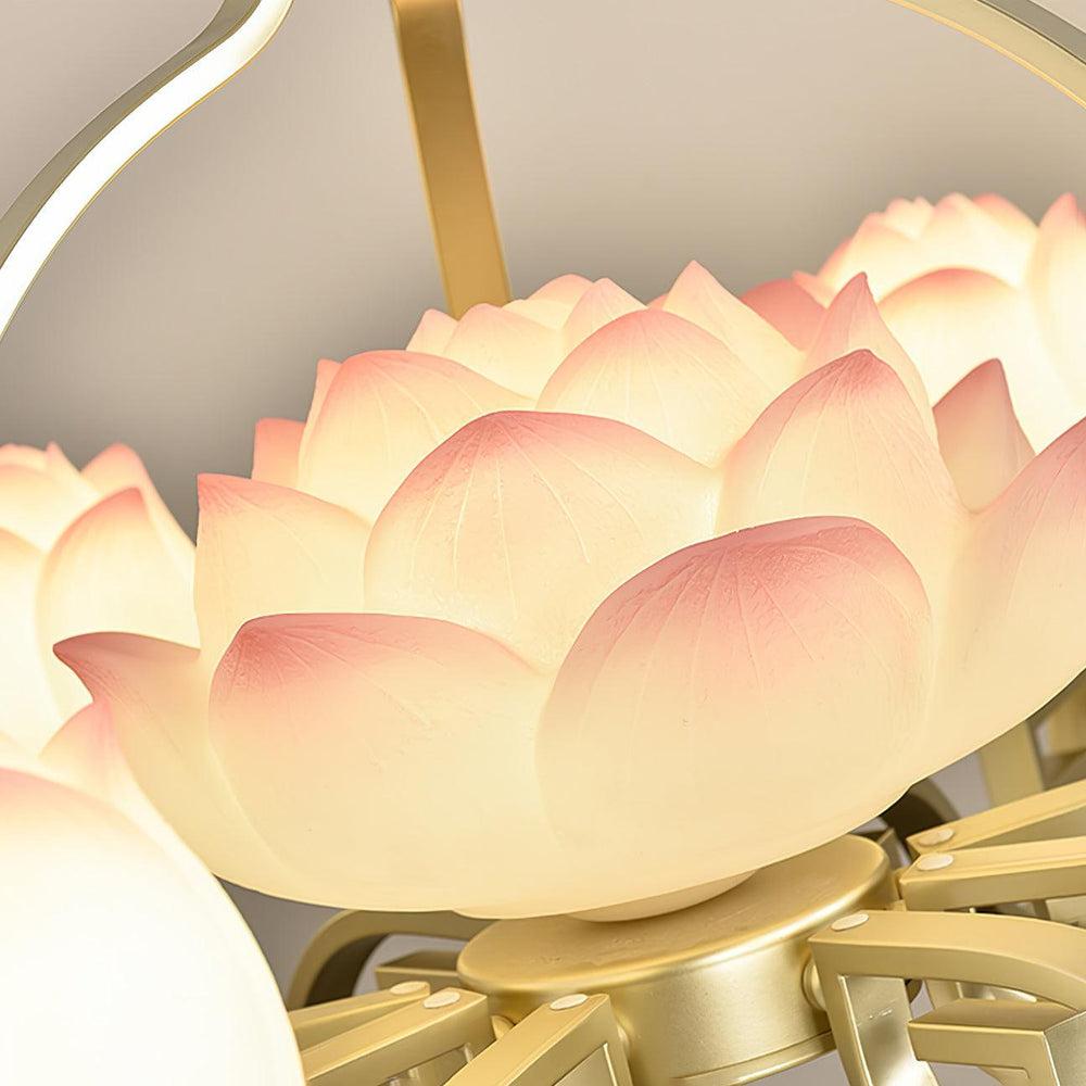 Lotus Bloom Chandelier